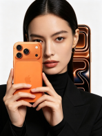256G Оранжевый iPhone 17 Pro Легкий титановый корпус, чип A19 Pro, профессиональная камера, длительная работа, смартфон 5G - 图片 5