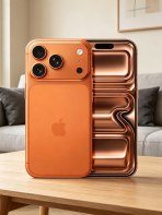 256G Оранжевый iPhone 17 Pro Легкий титановый корпус, чип A19 Pro, профессиональная камера, длительная работа, смартфон 5G - 图片 2